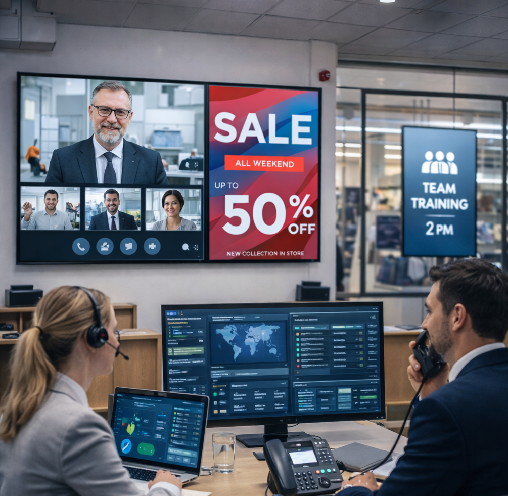 Cyfrowa komunikacja w sieci placówek